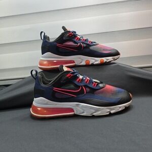 Size 7.5 - Nike Air Max 270 React SE Midnight Navy Crimson W